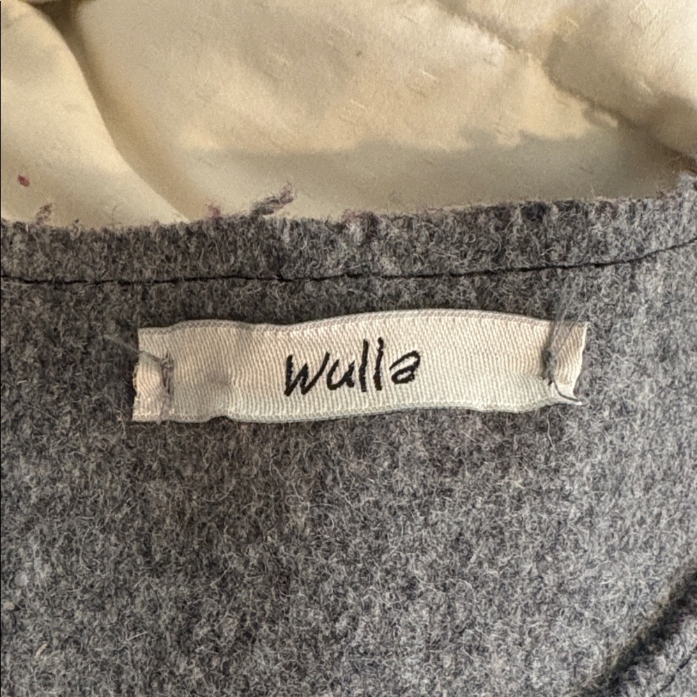 Wulla Grey Wool Vest M - Picture 5 of 7